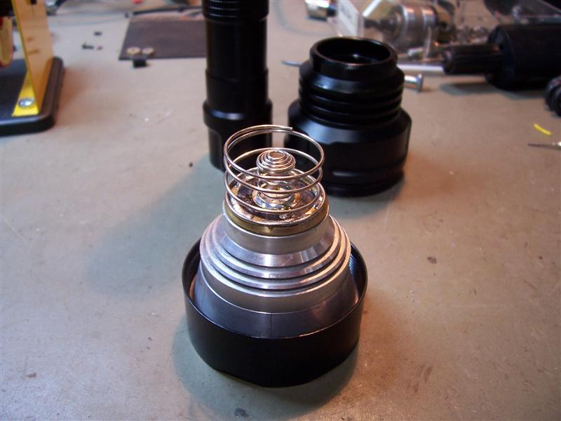 Ultrafire WF1800L Flashlight Repair